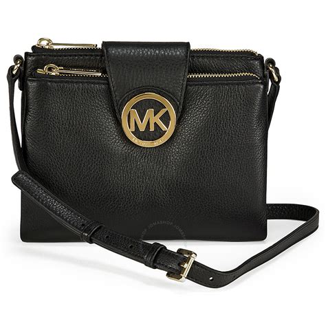 michael kors bags black|black michael kors crossbody bag.